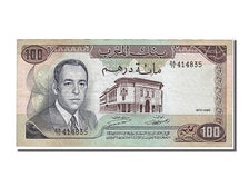 Morocco, 100 Dirhams, 1970, KM #59a, AU(50-53)