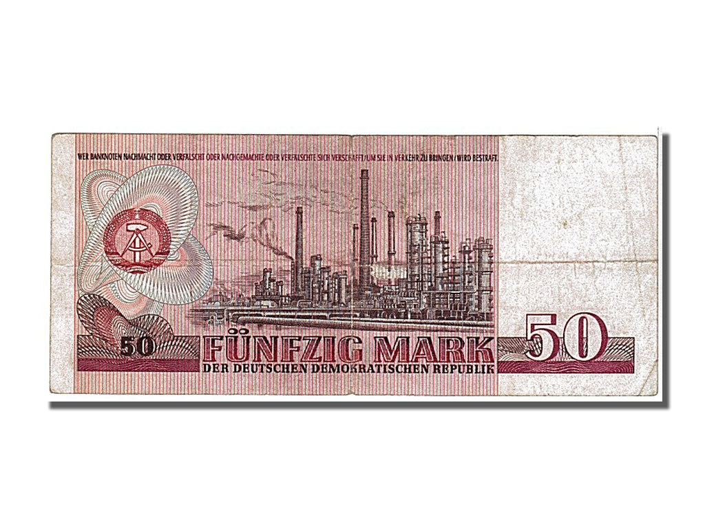 Germany - Democratic Republic, 50 Mark, 1971, KM #30a, EF(40-45), 2424838