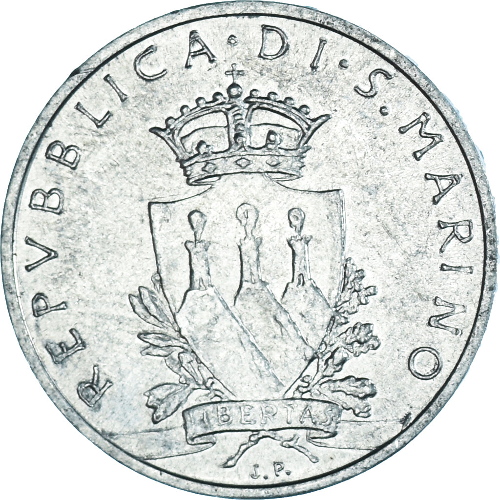 Münze, San Marino, Lira, 1979, Rome, S+, Aluminium, KM:89