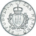 Coin, San Marino, Lira, 1987, EF(40-45), Aluminum, KM:201
