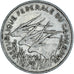 Moeda, Camarões, 100 Francs, 1971, EF(40-45), Níquel, KM:15