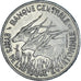 Coin, Gabon, 100 Francs, 1966, EF(40-45), Nickel, KM:5