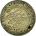 Moeda, Camarões, 5 Francs, 1967, EF(40-45), Alumínio-Níquel-Bronze, KM:km 1a
