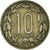 Moeda, Camarões, 10 Francs, 1965, VF(30-35), Alumínio-Níquel-Bronze, KM:2a