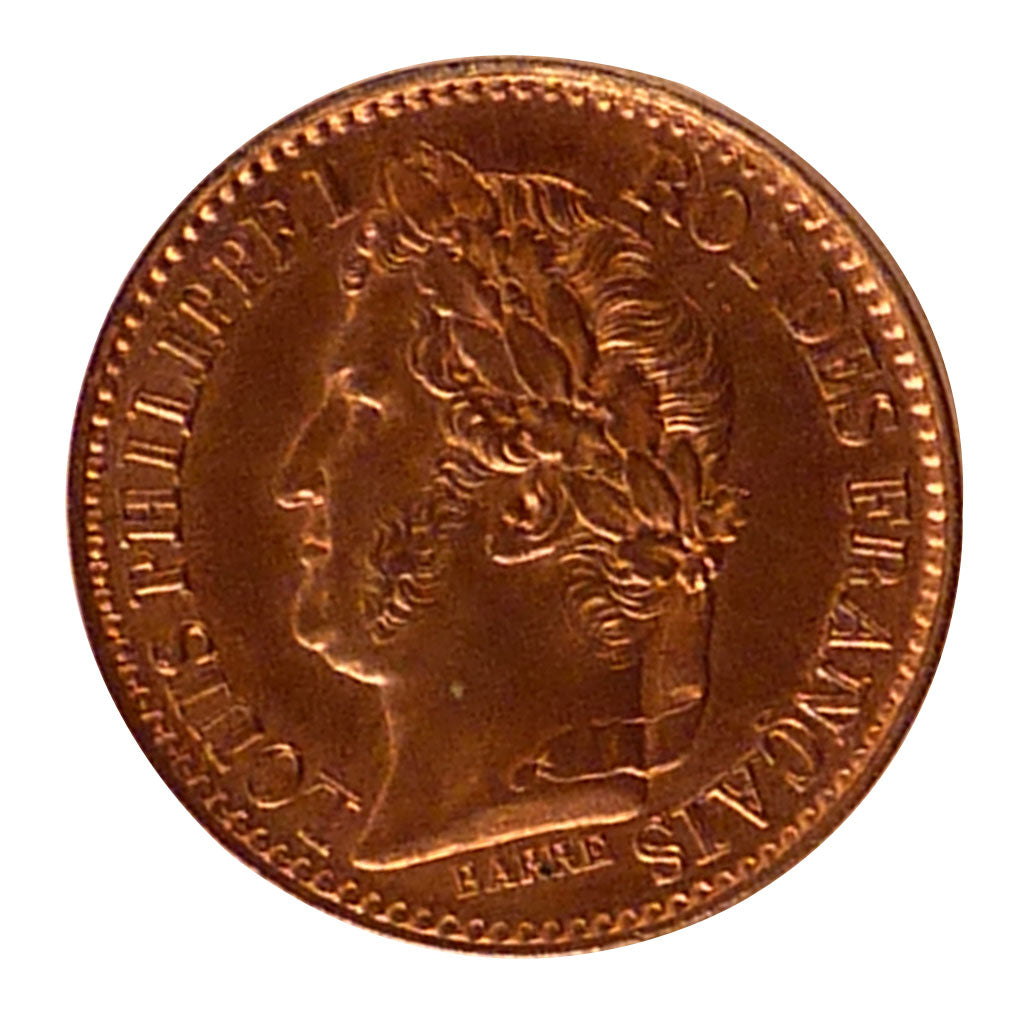 Louis Philippe I, Essai de 1 centime