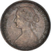 Coin, Great Britain, Victoria, 1/2 Penny, 1860, EF(40-45), Bronze, KM:748.1