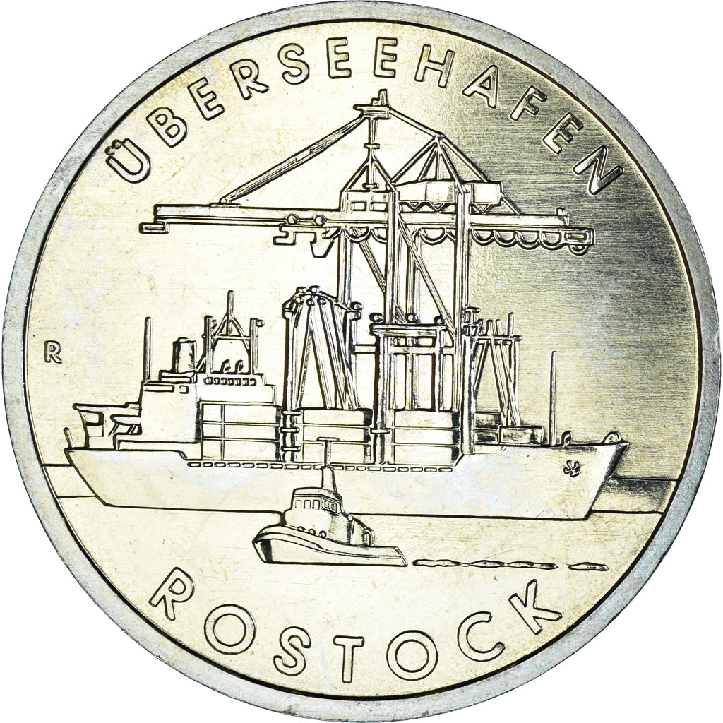 Coin, GERMAN-DEMOCRATIC REPUBLIC, 5 Mark, 1988, Berlin, MS(63), Copper-nickel