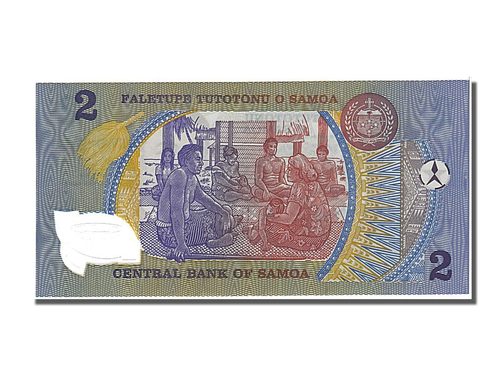 Banconote, Samoa Occidentale, 2 Tala, 1990, FDS