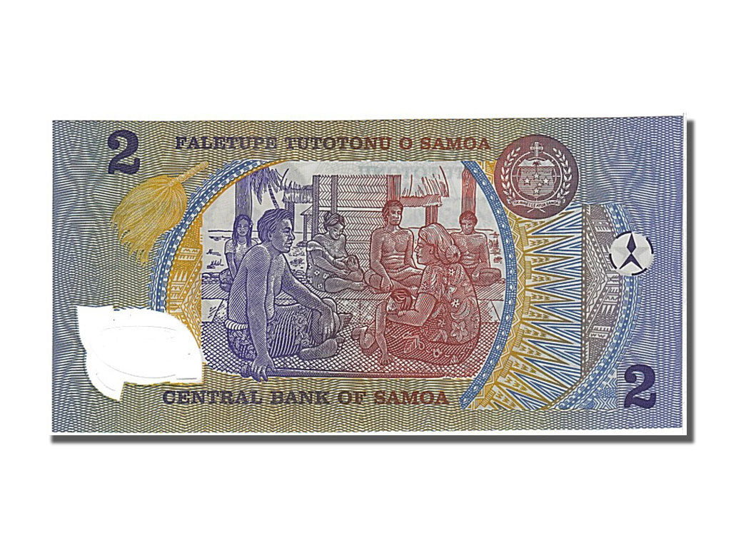 Banknot, Samoa Zachodnia, 2 Tala, 1990, UNC(65-70)
