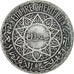 Coin, Morocco, Mohammed V, 5 Francs, AH 1352/1933, Paris, VF(30-35), Silver