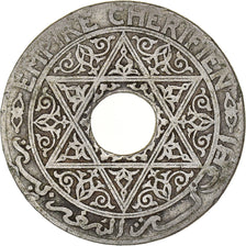 Coin, Morocco, Yusuf, 25 Centimes, undated (1921), bi-Bariz, Paris, VF(20-25)