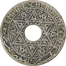 Coin, Morocco, Yusuf, 25 Centimes, undated (1921), bi-Bariz, Paris, VF(30-35)