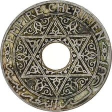 Coin, Morocco, Yusuf, 25 Centimes, undated (1921), bi-Bariz, Paris, VF(20-25)