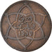 Monnaie, Maroc, Yusuf, 10 Mazunas, 1912, bi-Bariz, Paris, TTB, Bronze, KM:29.1