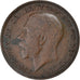 Moneda, Gran Bretaña, George V, Penny, 1920, BC+, Bronce, KM:810