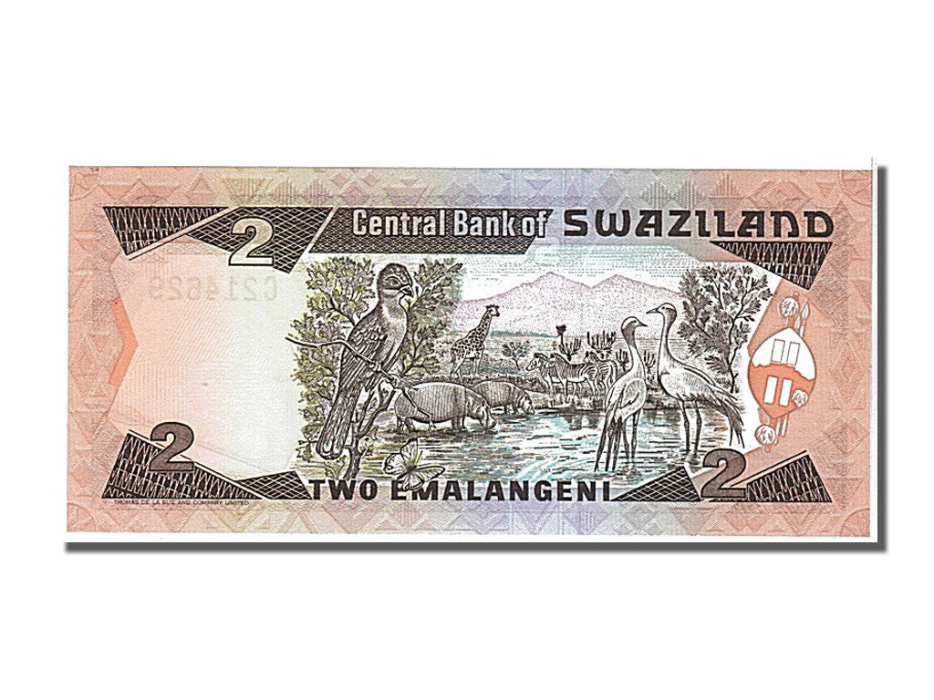 Swaziland, 2 Emalangeni, 1986, KM #13a, UNC(65-70), C214629