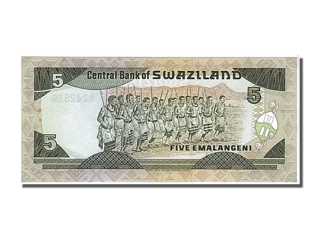 Swaziland, 5 Emalangeni, 1986, UNC(65-70), A242539
