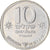 Moneda, Israel, 10 Sheqalim, 1983, Hanukka, MBC, Cobre - níquel, KM:134
