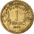 Moneta, Francuska Afryka Zachodnia, Franc, 1944, EF(40-45), Aluminium-Brąz
