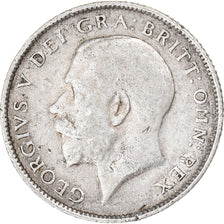 Munten, Groot Bretagne, 6 Pence, 1919, ZF, Zilver, KM:815