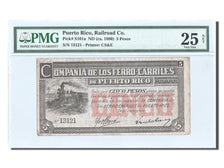 Billet, Puerto Rico, 5 Pesos, 1880, 1880, KM:S101a, Gradée, PMG, 6007609-001