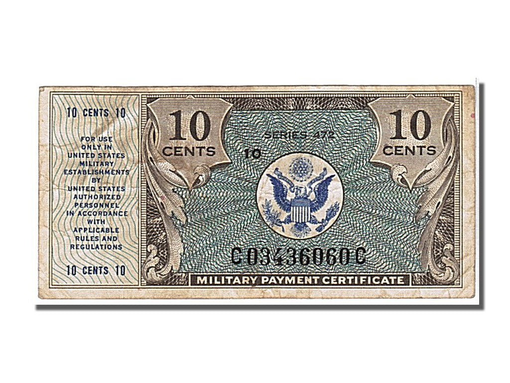 United States, 10 Cents, 1948, KM #M16a, EF(40-45), 03436060