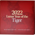 Moneta, Australia, Année du Tigre, 50 Cents, 2022, SET.BU, FDC, Cupronickel