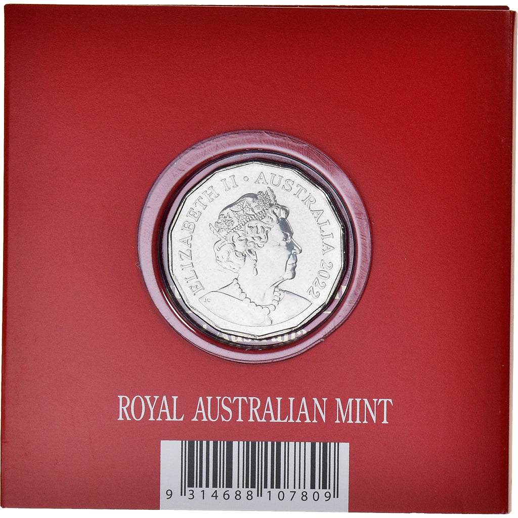 Coin, Australia, Année du Tigre, 50 Cents, 2022, SET.BU, MS(65-70)