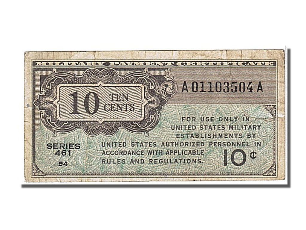United States, 10 Cents, 1946, EF(40-45), 01103504