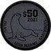 Islas Malvinas, 50 Dollars, 2021, Îles Malouines.Monnaie de