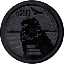 Islas Malvinas, 20 Dollars, 2021, Îles Malouines.Monnaie de