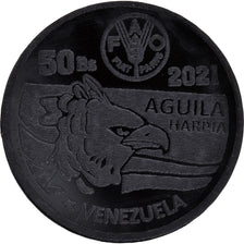 Munten, Venezuela, 50 Bolivares, 2021, Fantasy items. Colorized.Mercosur, UNC-