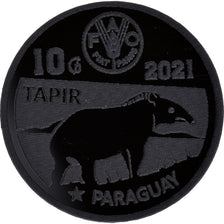Monnaie, Paraguay, 10 Guaranies, 2021, Fantasy items. Colorized.Mercosur, SPL