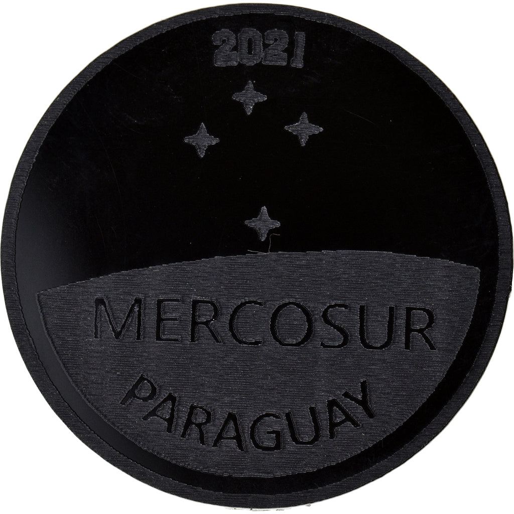 Monnaie, Paraguay, 10 Guaranies, 2021, Fantasy items. Colorized.Mercosur, SPL