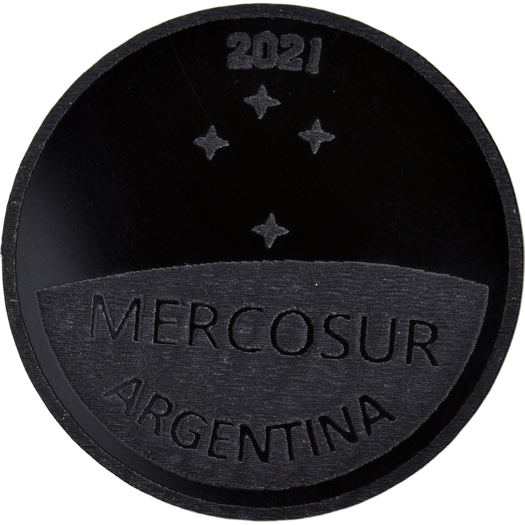 Moneda, Argentina, 5 Pesos, 2021, Monnaie de fantaisie .Colorized.