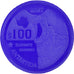 Coin, Antarctic, 100 Dollars, 2021, Antarctica ,Fantasy items,Colorized.