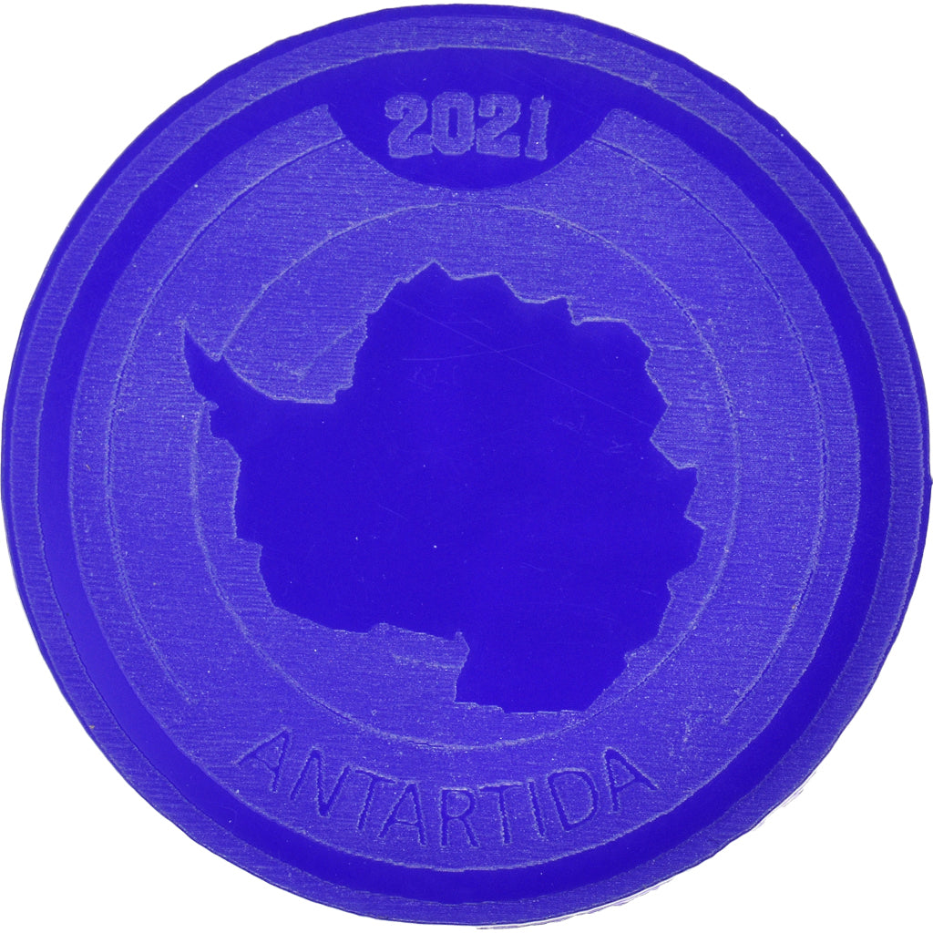 Coin, Antarctic, 100 Dollars, 2021, Antarctica ,Fantasy items,Colorized.