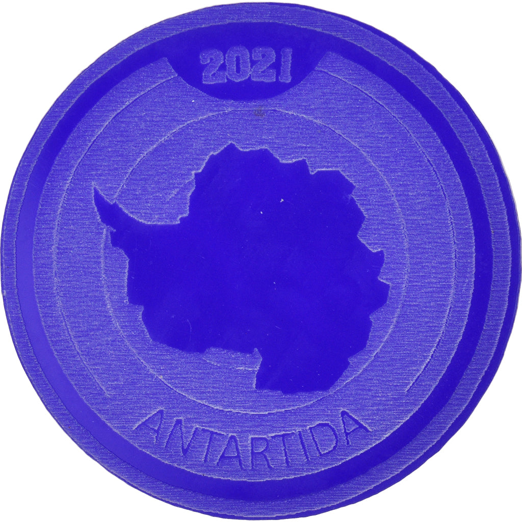 Coin, Antarctic, 50 Dollars, 2021, Antarctica ,Fantasy items,Colorized.