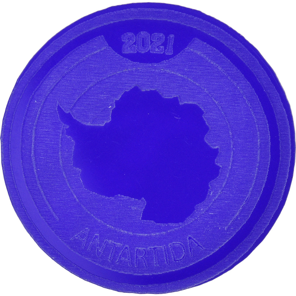 Coin, Antarctic, 25 Dollars, 2021, Antarctica ,Fantasy items,Colorized.