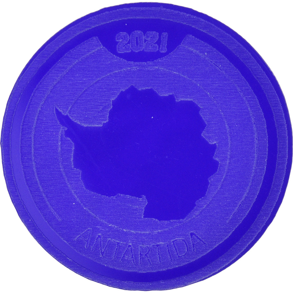 Coin, Antarctic, 25 Dollars, 2021, Antarctica ,Fantasy items,Colorized.