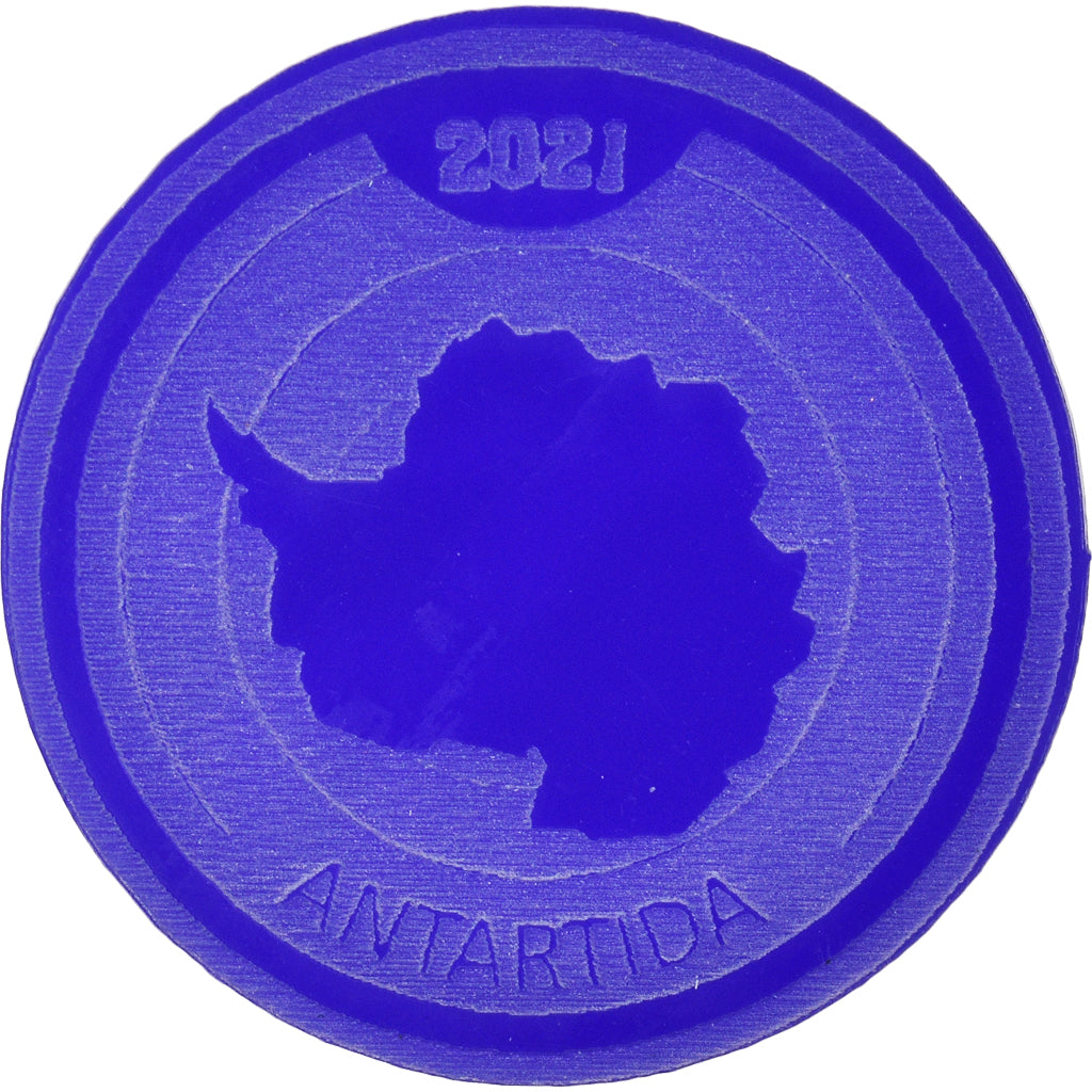 Moneda, Antártico, 25 Dollars, 2021, Antarctica ,Fantasy items,Colorized., FDC