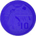 Coin, Antarctic, 10 Dollars, 2021, Antarctica ,Fantasy items,Colorized.