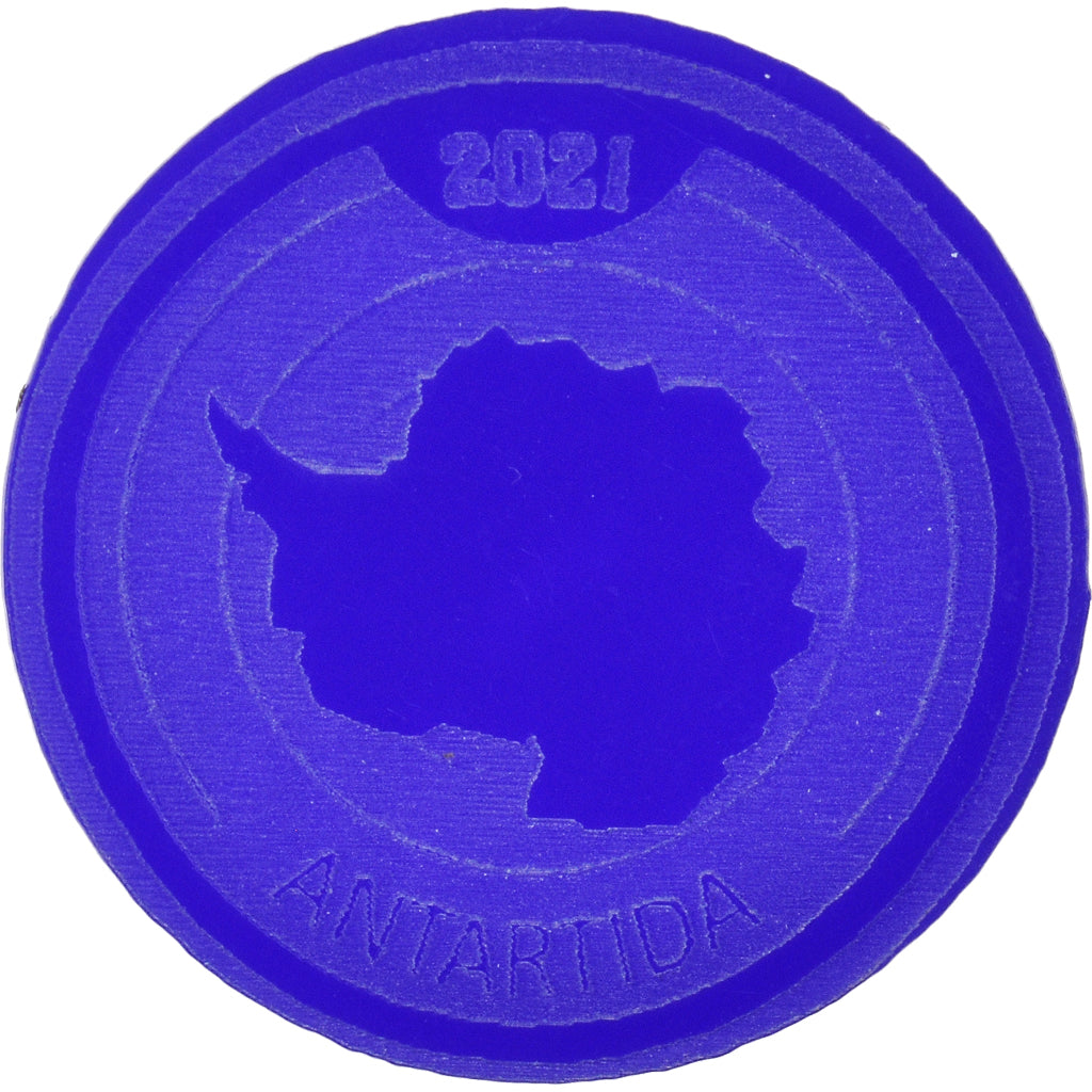 Coin, Antarctic, 10 Dollars, 2021, Antarctica ,Fantasy items,Colorized.