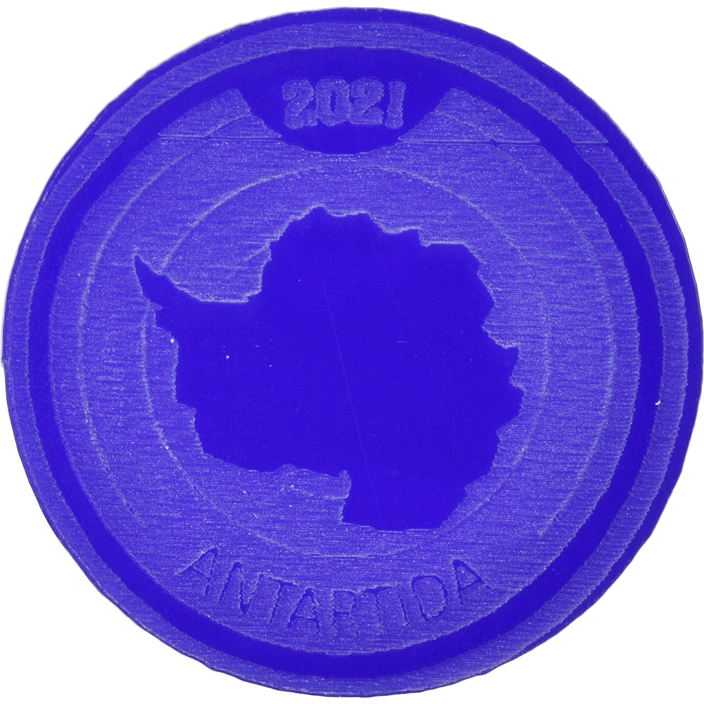 Coin, Antarctic, 5 Dollars, 2021, Antarctica ,Fantasy items,Colorized.
