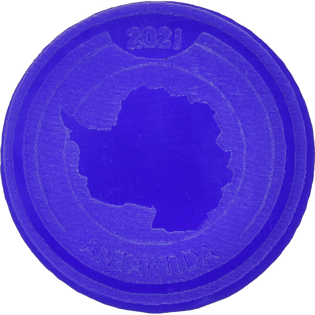 Coin, Antarctic, 5 Dollars, 2021, Antarctica ,Fantasy items,Colorized.