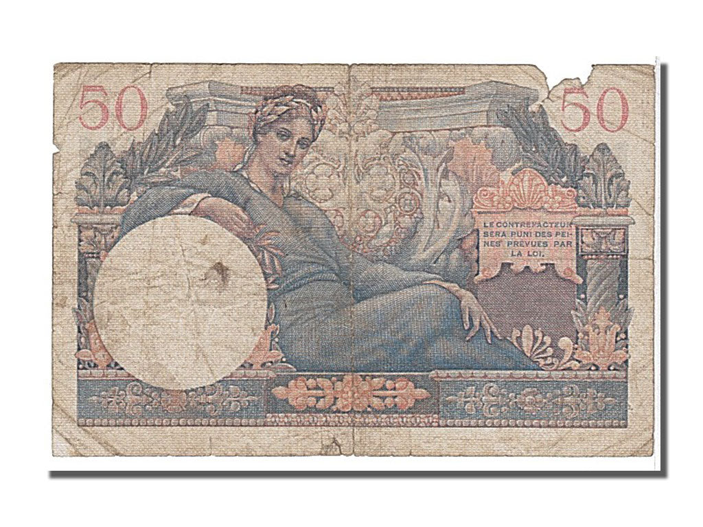 50 Francs type Trésor Français