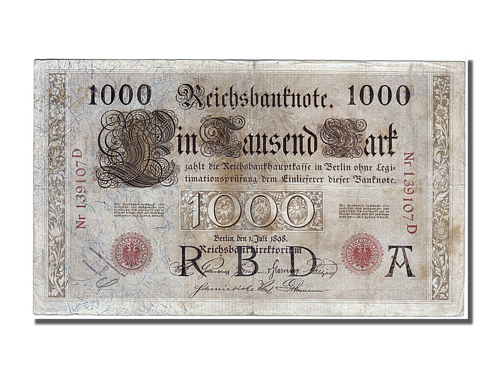 Germania, 1000 Mark, 1898, 1898-07-01, BB