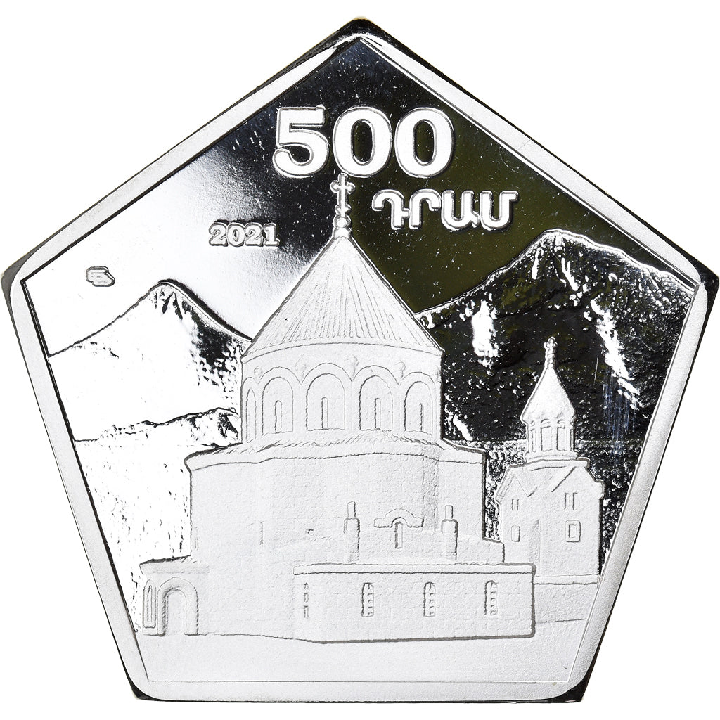 Coin, Armenia, 500 Dram, 2021, Ararat Republic.BE, MS(65-70), Cupronickel