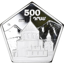Coin, Armenia, 500 Dram, 2021, Ararat Republic.BE, MS(65-70), Cupronickel
