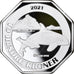 Coin, Norway, 200 Kroner, 2021, Bouvet Island.BE, MS(65-70), Silver plated